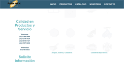 Desktop Screenshot of faremex.com